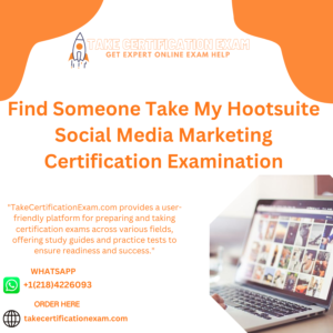 Find Someone Take My Hootsuite Social Media Marketing Certification Examination